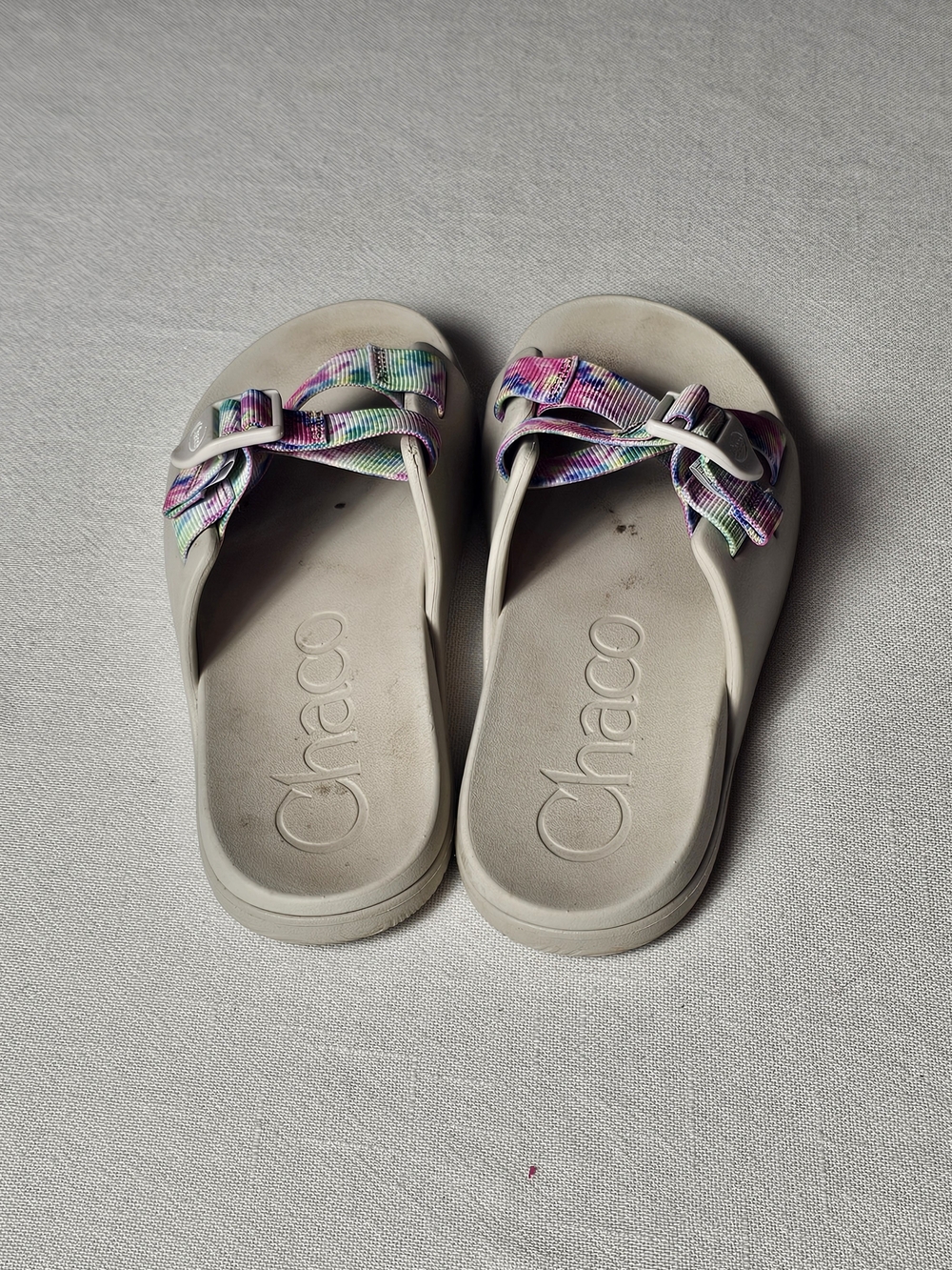 Chaco Chillos Slides Womens Size 8 Tie-dye - Picture 3 of 6
